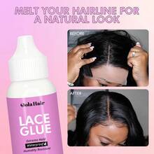 Dola Hair Lace Wig Glue With 1 Lace Melting Band For Wig Use,Super Hold Wig Glue For Human Hair Wigs ,Lace Melting Band For Edges - GLUE+1BAND - View 6