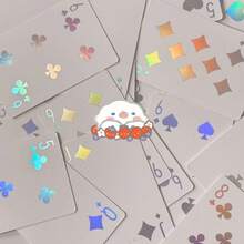 高品质迪奥扑克牌，正反两面均采用银箔和金箔印刷 - 彩色 - 查看 5