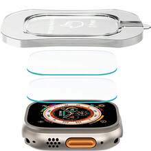 4 Packs Screen Protector Compatible Anti-Scratch HD Film Compatible With Apple Watch Ultra 3 (2025)/ Ultra 2 /Ultra 49mm Anti-Scratch Tempered Glass Screen Protector, Bubble Free, Touch Sensitive Screen Protection Essentials, Applicable To Daily Shield, Office, Home Daily Shield Office Home Watch Cover Watch Accessories Watch Screen Protector Waterproof Shockproof Anti-Fall Scratch Resistant - Clear - View 9