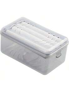 EstiloSoporte Para Caja De JabóN, Caja De JabóN Multifuncional Con Bandeja De JabóN Burbujeador Caja De Almacenamiento De JabóN Multifuncional Para Ducha, BañO, BañEra, Fregadero De (Norte De Europa)VersióN Mejorada - nórdico - Ver 1