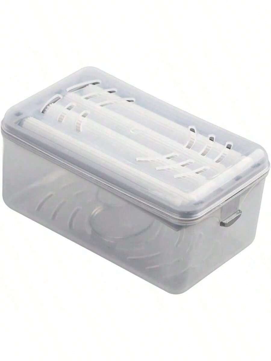 EstiloSoporte Para Caja De JabóN, Caja De JabóN Multifuncional Con Bandeja De JabóN Burbujeador Caja De Almacenamiento De JabóN Multifuncional Para Ducha, BañO, BañEra, Fregadero De (Norte De Europa)VersióN Mejorada - nórdico - Ver 1