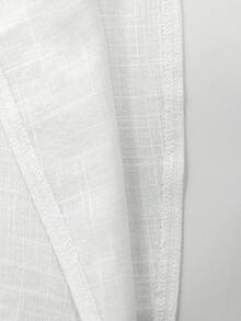 Men's Linen Casual Tank Top | Elegant Design | Essential For Summer | Easy To Match, Showcase Your Style - White - View 8