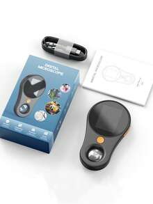 Microscopio digital portátil de 2.0" pantalla IPS a color, 500X aumento digital, microscopio portátil con 8 luces LED, cámara microscópica mini de 2MP 1080P, lente supermacro, batería recargable de 400mAh tipo C, microscopio de bolsillo compatible con PC, adecuado para reparación de placas de circuito - Multicolor - Ver 13