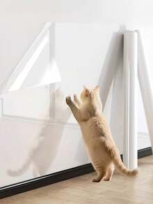 Película protectora resistente a arañazos para mascotas, pegatina transparente autoadhesiva de protección de muebles, cinta resistente a arañazos y al desgaste para sofás y paredes, un artículo de protección sustituto para tableros rascadores de gatos - Multicolor - Ver 5