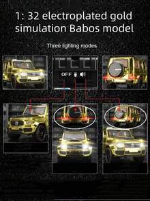 1pc Car Model, Made Of Alloy With Painted Finish, Realistic Design, Equipped With Sound And Light Effects, Doors Can Be Opened, Includes A Display Stand, Suitable For Bedroom Or Living Room, An Ideal Gift For Children On Holidays Or Birthdays.(The Perfect Ideal Gift For Your Boyfriend On Valentine's Day) - Nhiều màu - Xem 8