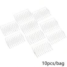 5/8/10 Teeth Metal Hair Comb Bronze Tone Hair Clips Claw Hairpins DIY Jewelry Findings & Components Wedding Hair Supplies - Multi-tooth Comb - View 9