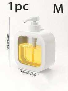 500ml/300ml Soap Dispenser, Countertop Liquid Soap Refill Bottle, Bathroom Handwash Liquid Dispenser, Single-Hand Press Soap Bottle, Reusable Empty Bottles (For Shampoo, Laundry Detergent, Conditioner, Body Wash, Cleaning Liquid) - Multicolor - View 13