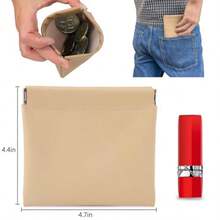 QLBUSOHA Pequeña Bolsa De Maquillaje Para Bolso Mini Bolsas De Cosméticos Portátiles Para Mujeres Monedero Lápiz Labial Organizador De Accesorios Cosméticos Bolsa De Almacenamiento Pequeña Para KitQYF - 8 件 - 查看 2