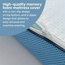 Mattress Protectors & Encasements - 4CM Blue - View 10
