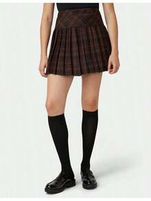 Women Thigh High Socks - New Black - View 4