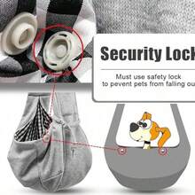 Pet Puppy Carrier Backpack, Comfortable Shoulder Sling Bag For Outdoor Travel With Kitten Or Puppy - Multicolor - View 3