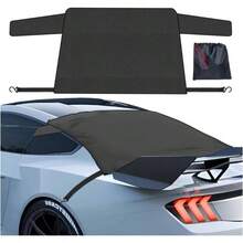 Car Windshield Snow Cover, Windproof Sunshade Protector, Oxford Cloth Car Frost Window Covers, Universal Fit Most, Trucks, SUVs - 返回 2 - 查看 2