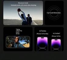 Apple 二手苹果 iPhone 14 Pro Max，A+ 级，95% 新，6.7 英寸屏幕，成色良好，旗舰级长焦摄像头，双卡双待，可选颜色：深紫色、太空黑色、银色、金色 - 深空黑 - 查看 4