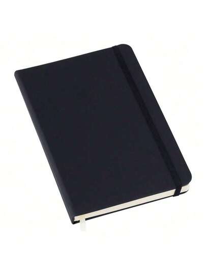 SKETCHBOOK DE BOLSO Caderneta  tipo Moleskine 10X15 cm PRETO SEM PAUTA