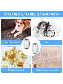 Estilo2PCS Quita Pelusa Para Ropa, Quita Pelusa Reutilizable, Maquina Quita Pelusa Lavable Para Ropa, PortáTil Removedor De Pelusa, Rodillo Quita Pelos De MascotasVersióN Mejorada - 1 - Ver 3