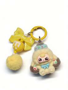 1 chiếc móc khóa unisex kiểu INS dễ thương, độc đáo, dùng cho điện thoại, chìa khóa xe hơi, túi xách, mặt dây chuyền trang trí, quà tặng lý tưởng cho người yêu âm nhạc, phụ kiện xe hơi, đồ dùng du lịch, móc khóa trang trí ví. - Nhiều màu - Xem 9