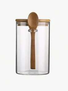 1 hũ đựng thực phẩm kín có nắp và thìa, hộp đựng đa năng kín khí dùng để đựng pudding hạt chia, salad, bột yến mạch, cà phê, bột mì, v.v., hộp đựng nhà bếp kiêm cốc cà phê, món quà hoàn hảo cho Ngày của Mẹ. - Nhiều màu - Xem 13