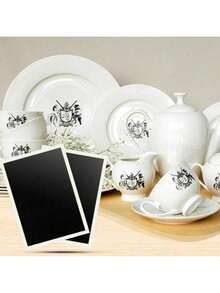 EstiloTendenciaPapel De Color Para Marcado De Grabado LáSer De 5 Piezas, Papel De Marcado De Grabado LáSer Negro De 39X27 Cm, Papel De Marcado LáSer Para Vidrio De CeráMica MetáLicaCalidad PremiumVersióN Mejorada - 1 - Ver 3