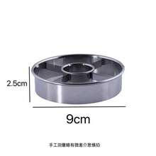 1pc Stainless Steel Doughnut Mold, Round Pastry Cutter, Baking Tool - Silver - View 5