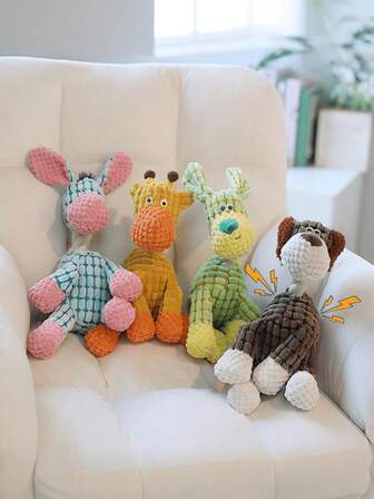 ของเล่นสุนัขกัดแทะที่ทำลายไม่ได้ - ของเล่นกัดแทะตุ๊กตาเนื้อนุ่มสำหรับงานหนักพร้อมเสียงบีบ, ของเล่นกัดแทะ, เหมาะสำหรับสุนัขที่ชอบกัดแทะ, ทำความสะอาดฟันและสุขภาพฟัน, เหมาะสำหรับสุนัขขนาดเล็ก, กลาง, ใหญ่ - เล่นในร่ม/กลางแจ้ง (สีส้มและสีเขียว) - ของเล่นกัดฟันลูกสุนัขในอุดมคติ, อุปกรณ์สัตว์เลี้ยง, โครงสร้างที่แข็งแรง, เจ้าของสัตว์เลี้ยง, ไม่ต้องใช้แบตเตอรี่, เชือกของเล่นสุนัขกัดแทะรูปเป็ด, ของเล่นแมวรูปเป็ด, ของเล่นแมวกัดแทะ, ของเล่นสุนัขกัดแทะ