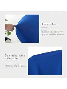 Fundas para Sillas, Funda para Respaldo de Silla de Oficina Extensible Universal para Silla de Computadora - flota - Ver 2