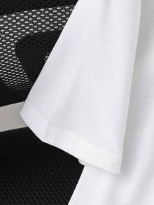 Tween Boys' Casual Cartoon Dinosaur Print Short Sleeve T-Shirt, Summer - White - View 5