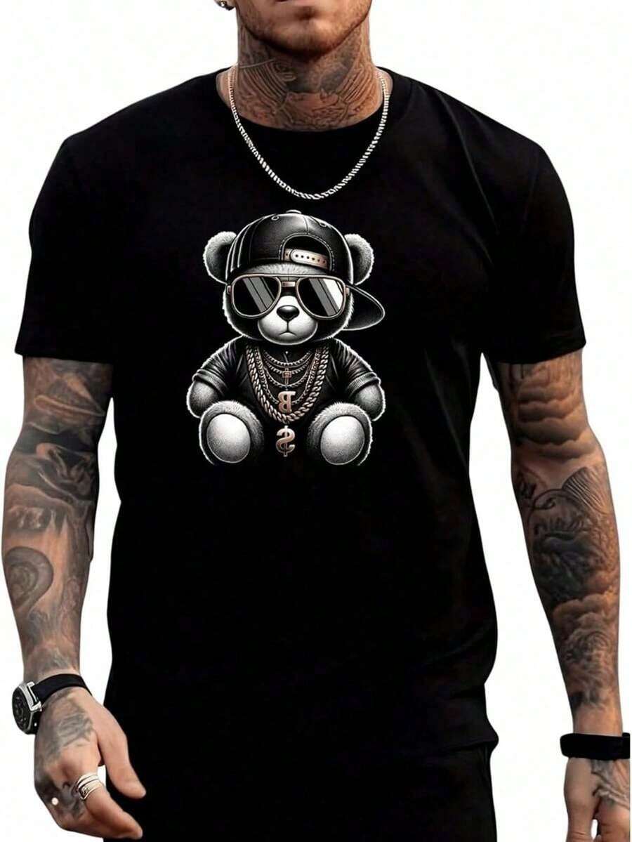 Camiseta Retro Nerd de para Hombre LIZW - Blanco - Ver 1