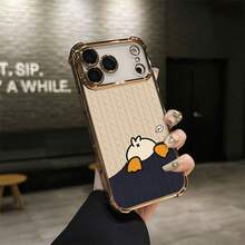 Electroplated Four Corner Drop Resistant Phone Case Adorable Blue Elephant Illustration Wallpapers for Cell Phone ShellsPhone Case for 17 17Pro 17Air 17Promax 11 12 12Pro 12Pm 13 13Pro 13Promax 14 14Pro 14Promax 14Plus 15 15Pro 15Plus 15Pm 16 16Pro 16Plus 16Promax Ideal for Gifts in All Four Seasons - Plateado - Ver 3