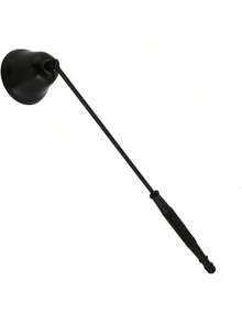 EstiloTendenciaTOPINCN Apagavelas, Apagavelas, Extintor De Velas De Moda Con Mango Largo, Apagavelas En Forma De Campana De Acero Inoxidable, Cubrecortador De Mechas, Herramienta De Mano, Accesorios (Negro)Calidad PremiumVersióN Mejorada - Negro - Ver 11