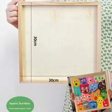 新款3D粘土相框，超轻粘土DIY相框，手工3D粘土艺术展示，适合男孩、女孩，互动、友谊、家庭，热销产品，爆炸模型，送给男朋友/女朋友的礼物，生日礼物，派对礼物，完美礼物，礼品 - 彩色 - 查看 14