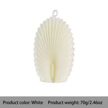 1PC White Multi-Shape Scented Candles Textured Decorative Pillar Candles Ins-Style Minimalist Home Decor Table Centerpiece Photo Prop Wedding Gift For Her Elegant Holiday Ambience Candles - White - View 9