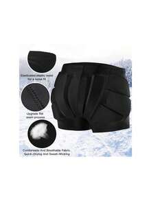 Almohadillas para niños, Accesorios de Patinaje sobre Ruedas, protección 3D para glúteos y coxis, Almohadillas Protectoras para Caderas para niños,37564983 - Multicolor - Ver 2