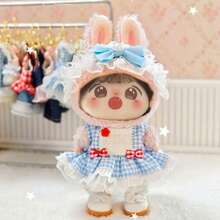 1pc Clothing Only] Doll Clothes Lolita Dress Lace Hair Accessory Replacement - Multicolor - View 3