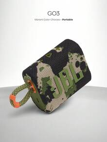 JBL Go 3 便携式迷你蓝牙音箱，音质震撼，低音强劲，IP67 防水防尘，5 小时超长续航，居家、户外、旅行皆宜。 - 迷彩顏色 - 查看 9