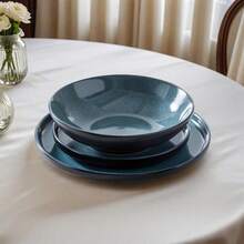 Dining Sets - Blue - 24 Pieces - View 5