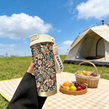 1个530毫升杯子，多种款式可选，时尚个性，配有绳提手，方便携带，适合居家、办公和日常旅行。便携设计，冷热饮皆可盛装。 - 彩色 - 查看 12
