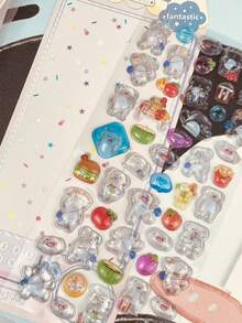 各种涂鸦贴纸，适用于个性化吉他、行李箱、DIY防水家居装饰和儿童手工制作。 - 彩色 - 查看 8