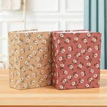 Álbum de fotos con cubierta artística de tela con estampado, puede contener fotos de y 6 pulgadas, regalo General de vacaciones, almacenamiento de memoria WIDV - Estilo 1 - Ver 10