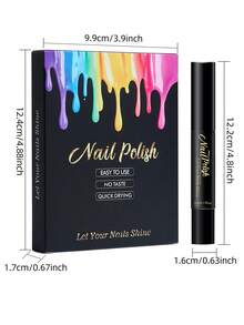 Bộ 6 bút sơn móng tay, màu nhũ, màu nude, nhiều màu, màu chuyển sắc, sơn móng tay nghệ thuật, gốc nước, không cần sấy khô, không cần đèn UV, thích hợp cho nữ giới, bé gái, tiệm làm móng, tự làm tại nhà, tiệc tùng, câu lạc bộ, phụ kiện trang trí móng tay, quà tặng móng tay. - Nhiều màu - Xem 4