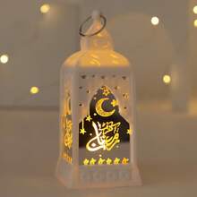 مصباح رياح قلعة بشكل هلال وكوكب LED لرمضان، مصباح ديكوري رجعي للمنزل، عيد الحب، عيد الفطر، إضاءة جو ديكور مكتبية - فانوس القلعة - مشاهدة 8