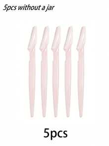 20件套浅粉色眉毛修剪器和剃须刀套装，眉毛修剪器和剃须刀，去角质和脱毛工具，身体脱毛修剪器和面部及眉毛剃须刀套装，长柄刀片带精密保护盖，化妆，价格实惠，房间装饰，梳妆台，旅行，卧室，化妆配件，眉毛剃刀，便宜，化妆品，化妆工具，特价，礼物，女士礼物，情人节礼物，赠品，旅行，便宜货，旅行必备 - 淺粉色 - 查看 8