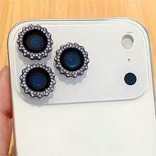 Diamond Gear Camera Lens Film Protector Compatible With Apple 17/16/15/14/13/12/11 Pro Max Pro Plus Mini 16e 17 Air Series, Ultra HD Full Coverage Anti-Scratch And Anti-Fingerprint Camera Lens Protective Film - Silver - View 7