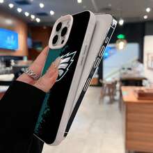Funda de teléfono con espejo y estampado Eagle Pride. Funciona como espejo y es compatible con  17,  16 Pro Max,  15 Pro Max,  13 y  12. Fabricada en TPU resistente, ofrece una excelente protección contra golpes y caídas. Un regalo perfecto para familiares, amigos y deportistas, ideal para cumpleaños, fiestas o cualquier ocasión especial. - Plateado - Ver 6
