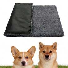 Self-Heating Pet Mat, Warm Pad For Dog Bed, All Season Warm Cushion For Dog Crate, Soft Pad With Heat Retention And Constant Temperature - Black - View 8
