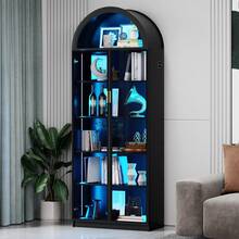 Vlsrka Glass Display Cabinets - 美規A型插(110-127V) - 查看 10