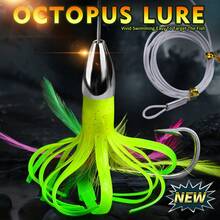 Fishing Trolling Lures - Big Game Deep Sea Fishing Saltwater Rigged Trolling Lure - For Marlin Tuna Wahoo Mahi Dolphin - 5pcs/Set 6 Inch/1.7OZ DW332 - Nhiều màu - Xem 2