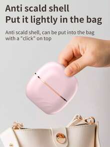 2000mAh 可充电便携式直发器，3 档温度设置，负离子技术令秀发亮泽，无热设计，适合所有发质，是送给女性的完美礼物，居家、派对或旅行的理想之选，电动直发梳，圣诞节、情人节礼物佳选。 - 彩色 - 查看 8