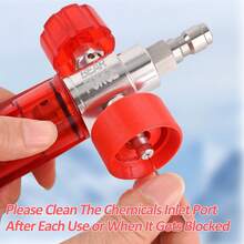 Cañón de espuma mini con presión Bear Force Pro con conector rápido de 1/4", lanza de espuma de nieve ajustable 360° para lavadora a presión, dispensador de jabón para automóviles para espuma espesa - Para conexión rápida - Ver 7