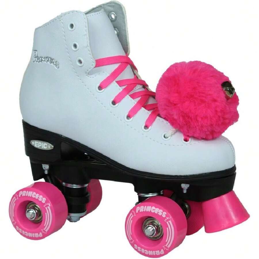 Princess Light Up Wheels - Patines de Ruedas para niña,37565000 - Óxido marrón - Ver 1