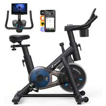 MERACH Indoor Cycling Bikes - Negro Fricción - View 2